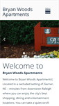 Mobile Screenshot of bryanwoods-apts.com